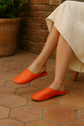 Moroccan Natural Leather Slippers | Handmade Babouche Shoes | Unisex Slip-On Flat Shoes | Comfortable Indoor Shoes.