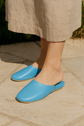 Handmade Moroccan Leather Babouches – Unisex Slip-On Slippers