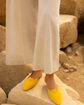 Handmade Raffia Sandals - Moroccan Summer Loafers with Leather Sole.