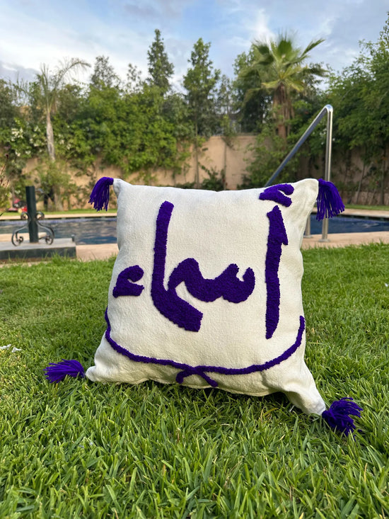 Moroccan Boho Cushion Cover – Handmade Tribal Accent - ECOMOROCCO