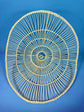 Handwoven Bamboo Pendant Light – Rustic Wicker Lampshade