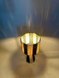 Large Handmade Raffia Table Lamp – Moroccan Natural Rattan Shade