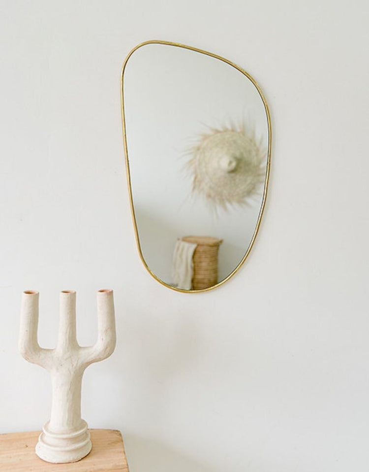 Moroccan Brass Mirror