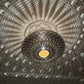 Hand-Hammered Moroccan Brass Pendant Light — Warm Artisan Glow