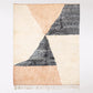 Handmade Berber Wool Rug – Modern Boho Decor