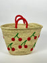 Moroccan Straw Tote – Handmade French Basket for Beach & Market - ECOMOROCCO