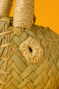 Gazelle Trophy – Handmade Straw Wall Art in Natural Palm Doum