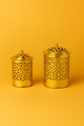 Handmade Brass Bathroom Basket – Elegant Storage & Trash Bin