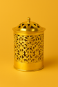 Handmade Brass Bathroom Basket – Elegant Storage & Trash Bin