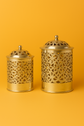 Brass Bathroom Trash Bin – Handmade Moroccan Elegance