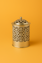 Brass Bathroom Trash Bin – Handmade Moroccan Elegance
