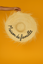 Personalized Straw Hat – Handmade Boho Hat & Beach Wall Decor
