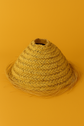 Handwoven Straw Ball Pendant Light – Boho Natural Lampshade for Earthy Interiors