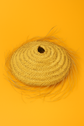 Handwoven Straw Parasol Pendant Light – Boho Natural Ceiling Lamp