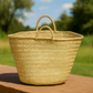 Artisan Moroccan Palm Tote – Chic French-Inspired Straw Bag
