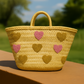 Moroccan Straw Tote – Handwoven Market & Beach Bag