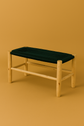 Moroccan Cord Bench – Handmade Boho Natural Seating