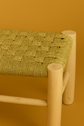 Boho Moroccan Woven Bench