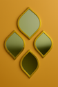 Brass Eye Mirror – Handmade Moroccan Wall Accent
