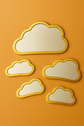 Brass Cloud Mirror Set – Handmade Moroccan Wall Art