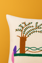Handwoven Moroccan Cushion Cover – Distinctive Tribal Accent Pillow