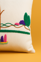 Handwoven Moroccan Cushion Cover – Distinctive Tribal Accent Pillow