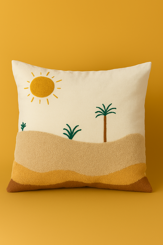 Handmade Moroccan Tribal Cushion Cover – Bohemian Accent Pillow
