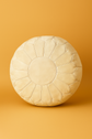 Moroccan Leather Pouf – Neutral Impact, Lasting Structure