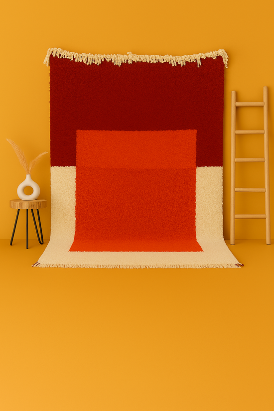 Authentic Moroccan Wool Rug – Beni Ourain & Azilal