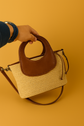 Handmade Raffia Tote – Boho Summer Bag for Her