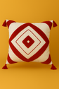 Moroccan Boho Pillow Cover – Handmade Tribal Cushion