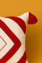 Moroccan Boho Pillow Cover – Handmade Tribal Cushion