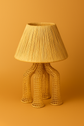 Handmade Moroccan Raffia Lampshade – Natural Straw & Wicker Boho Chic