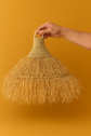 Moroccan Doum Raffia Pendant Lamp