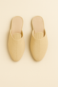 Boho Chic Raffia Mules – Handmade Summer Style