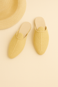 Boho Chic Raffia Mules – Handmade Summer Style