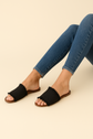 Handmade Raffia One-Strap Sandals – Boho Summer Flats