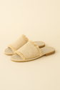 Handmade Moroccan Raffia Mules – Chic Boho Summer Flats