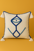 Moroccan Bohemian Cushion Cover - Handmade Cushion, Decorative Cushion, Ethnic Cushion Throw.
