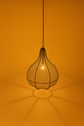 Handwoven Natural Raffia Pendant Lampshade – Moroccan Boho Hanging Light