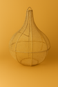 Handwoven Natural Raffia Pendant Lampshade – Moroccan Boho Hanging Light
