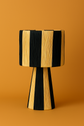 Large Handmade Raffia Table Lamp – Moroccan Natural Rattan Shade