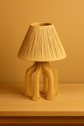 Handmade Moroccan Raffia Lampshade – Natural Straw & Wicker Boho Chic