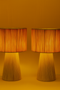 Handmade Moroccan Raffia Lamp – Natural Wicker & Rattan Boho Shade