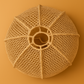 Natural Moroccan Rattan Lampshade – Handmade Raffia & Wicker Shade