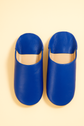 Comfort Moroccan Babouche – Handmade Leather Indoor Slippers