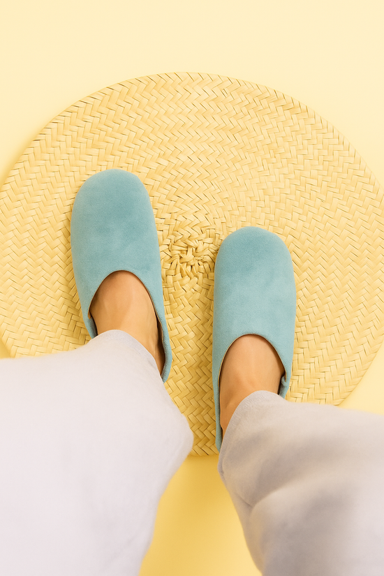 Wellness Babouche – Eco-Friendly Moroccan Leather Slippers