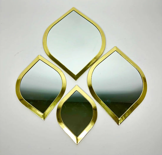 Brass Eye Mirror – Handmade Moroccan Wall Accent - ECOMOROCCO