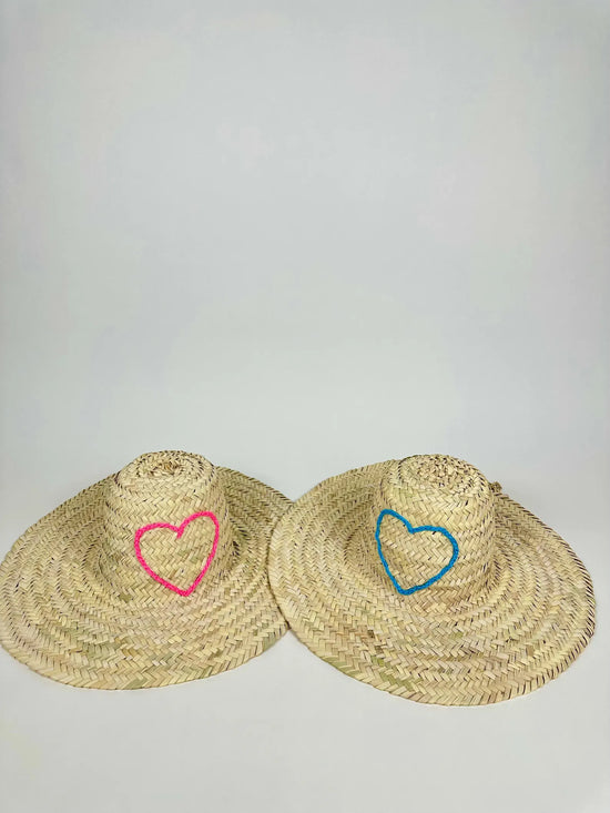 Handmade Moroccan Sun Hat – Natural Palm Leaf Summer Style - ECOMOROCCO