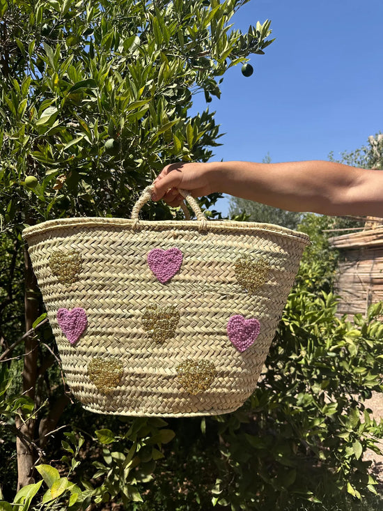 Moroccan Straw Tote – Handwoven Market & Beach Bag - ECOMOROCCO